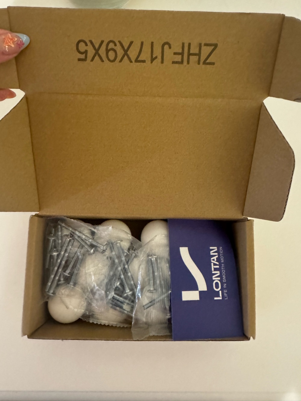 Amazon White Drawer Knobs with Silver Screws Closet Hardware